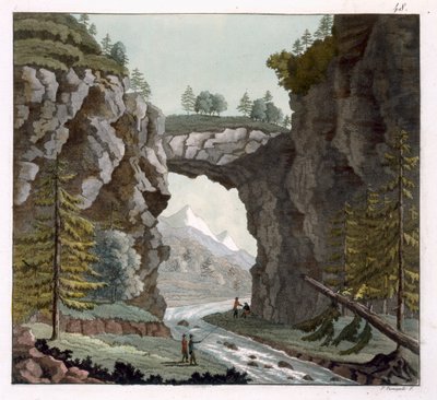 The Rock Bridge, Virginia, from 